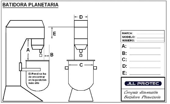 CROQUIS BATIDORA